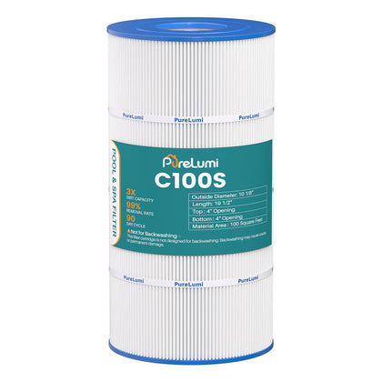 C100S Pool Filter Replaces Hayward CX100XRE, PA100S, Ultral-D3, 1 PACK