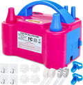 Electric Balloon Pump, Portable 2 Modes Balloon Blower Machine with 14 Balloon Arch Kits, Air Pump for Balloon