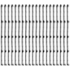 9 in Inside Classic Rib Profile Foam Closure Strips for Metal Roof