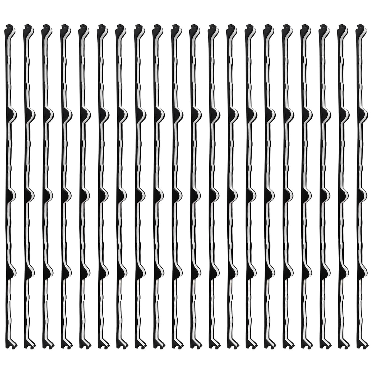 9 in Inside Classic Rib Profile Foam Closure Strips for Metal Roof