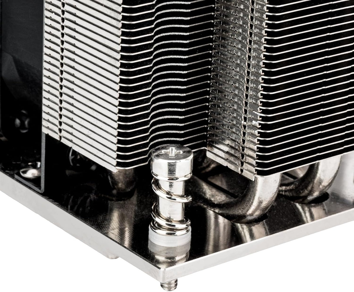 Silverstone Technology XE02-AM5B 2U Small Form Factor Server/Workstation CPU Cooler for AMD AM5/AM4 sockets, SST-XE02-AM5B