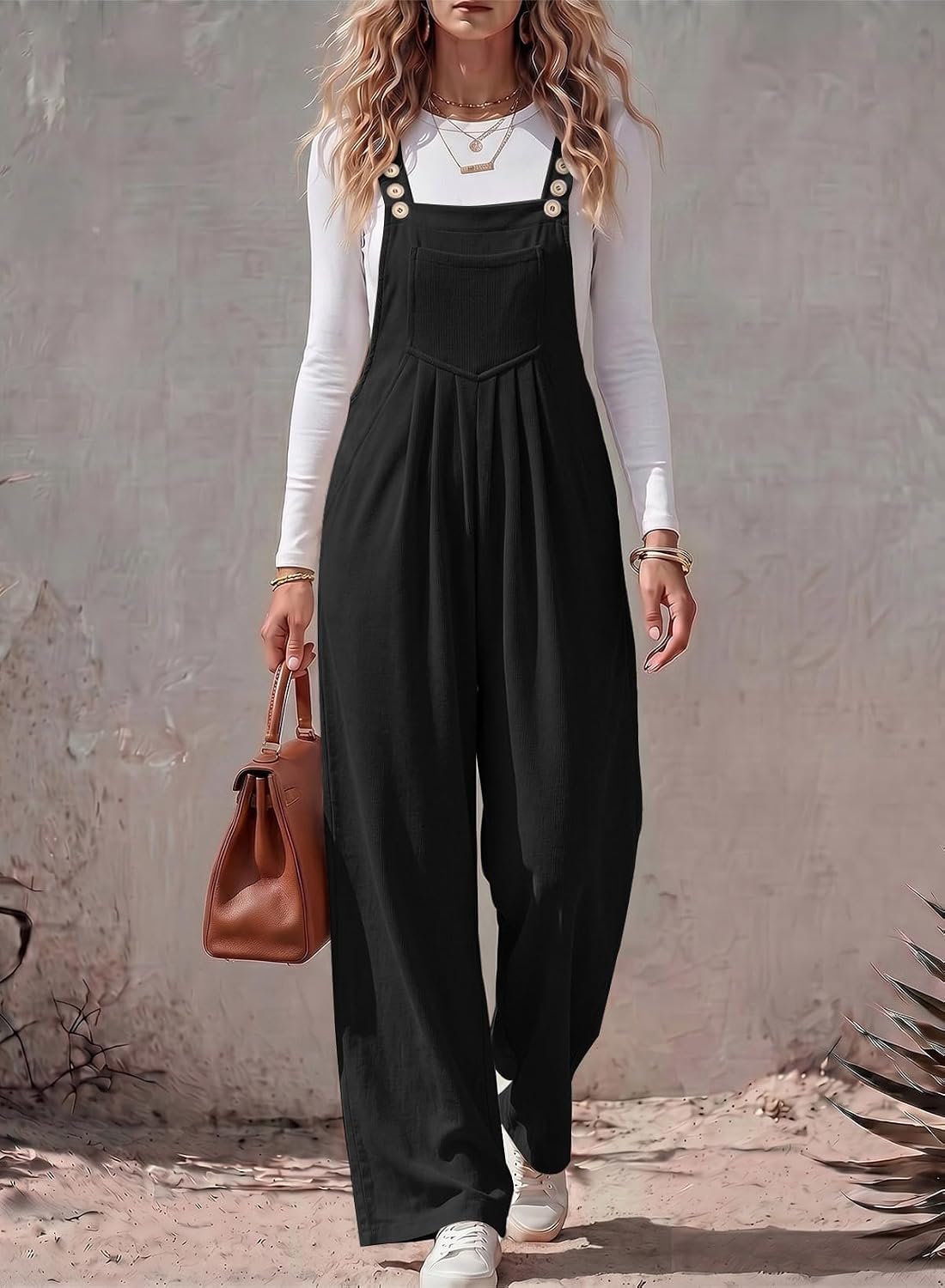 Women's Casual Overalls Fall Baggy Jumpsuits