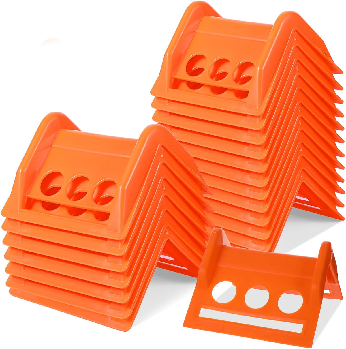 20 Packs Flatbed Edge Protectors, Corner Protectors, Cargo Loads, Tie Down Protector for 4 Inch Straps, Protects
