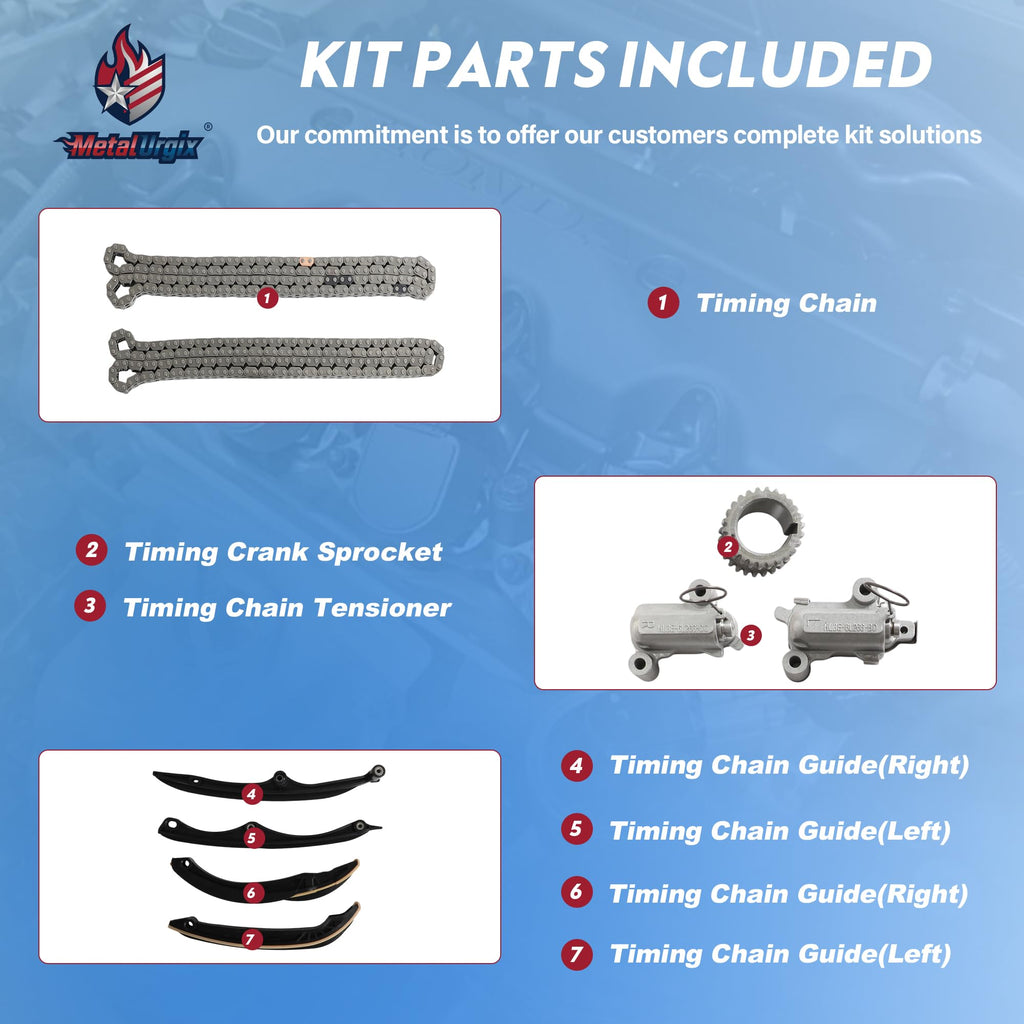 Timing Chain Kit Fit For Ford Lincoln 3.5L 2017-2022