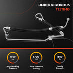 A-Premium Power Steering Pressure Hose Line Compatible with BMW