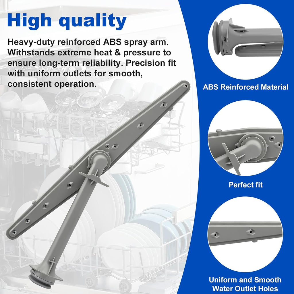 5304506740 Dishwasher Center Wash Arm Assembly for Frigidaire Dishwasher – Replaces 5304498136, PS11770527, Compatible with Electrolux Gibson Kelvinator Westinghouse