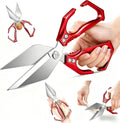 Multifunctional Heavy Duty Poultry Shears, Japanese High-Carbon Steel Kitchen Shears, Kitchen Scissors for