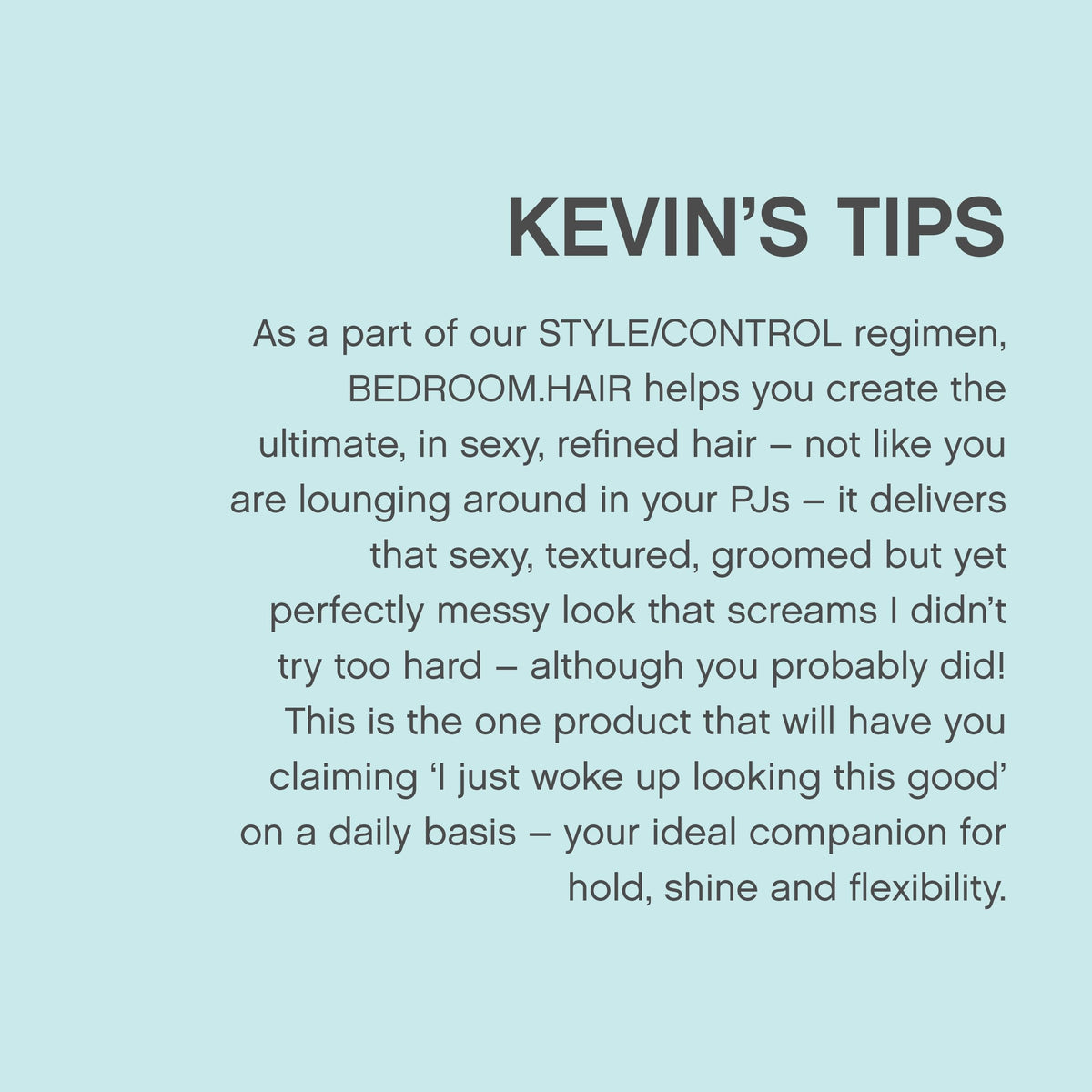 BEDROOM.HAIR Flexible Texturising Hair Spray, 3.4 fl oz