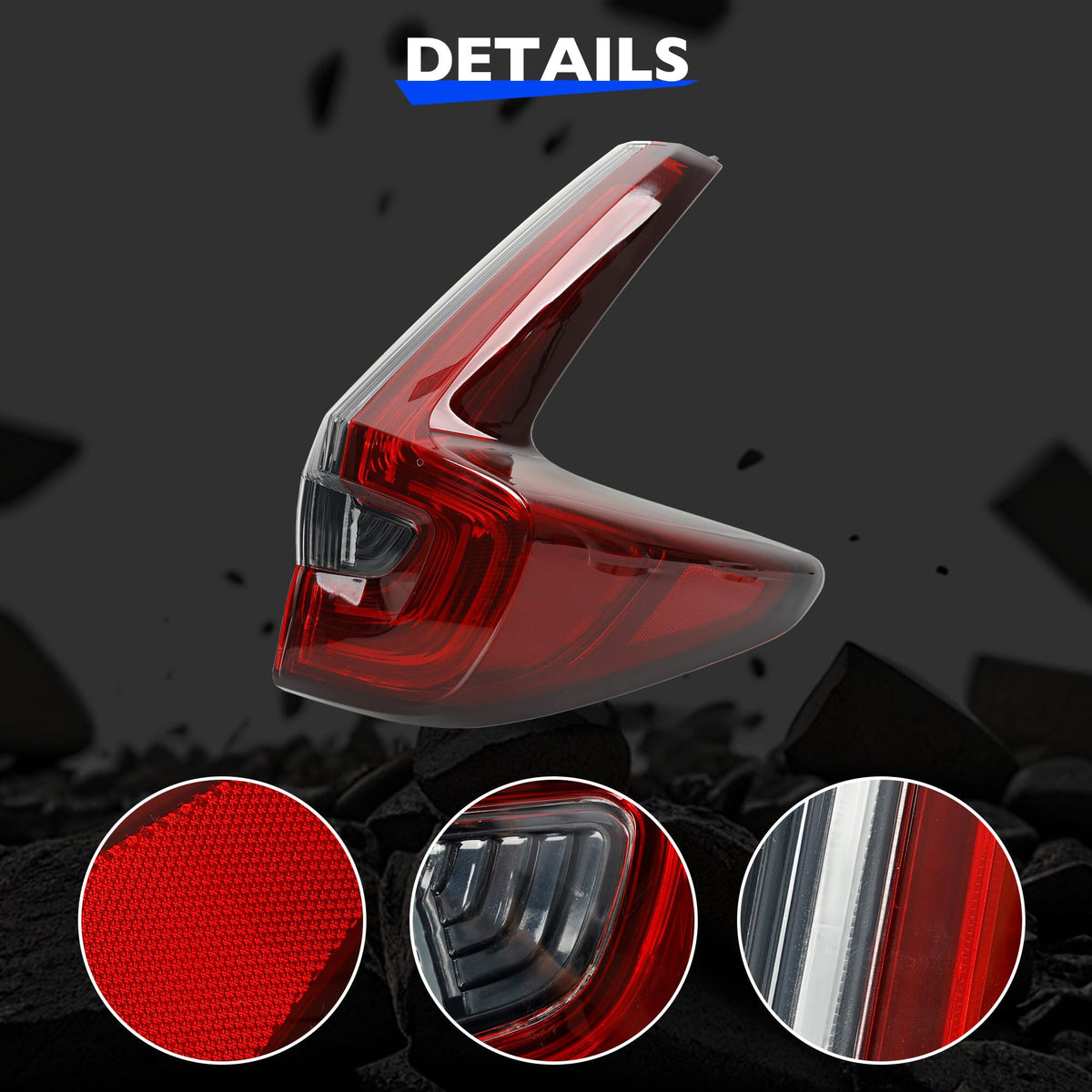 LED Tail Light Right Outer for Honda CRV 2020-2022 Replace HO2805122
