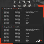 A-Premium Front Upper and Lower Ball Joint Kit - Forge Steel