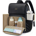 Leather Diaper Bag Backpack for Women