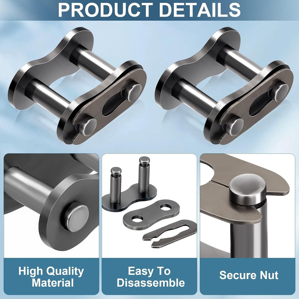 5pcs #60 Roller Chain Connecting Links