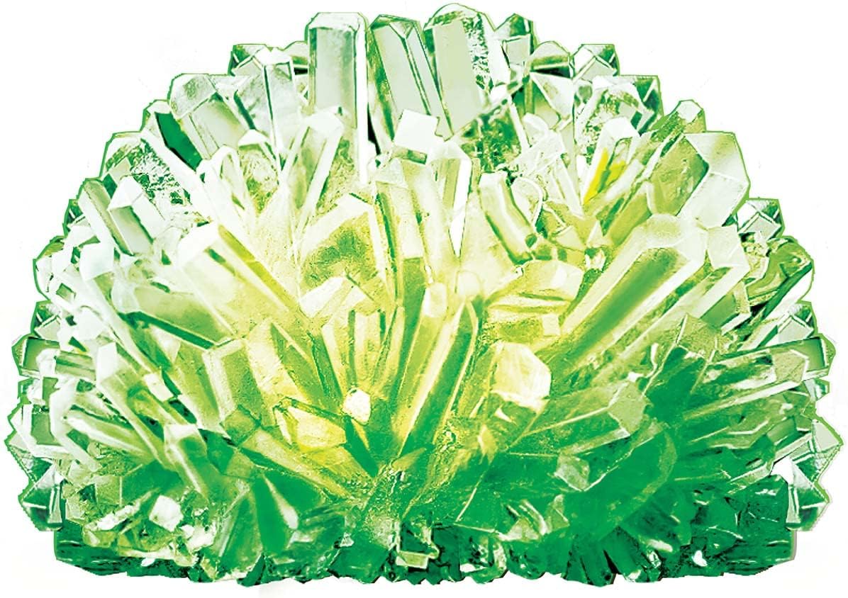 Glow Crystal Growing Kit - Grow a DIY Crystal Experiment Specimen, A Great Educational STEM Toys Crystal Making Gift