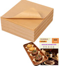 4x4 Inch Baking Parchment Paper, 400 Sheets/Pack | Non-Stick Food-Grade Unbleached Parchment Paper