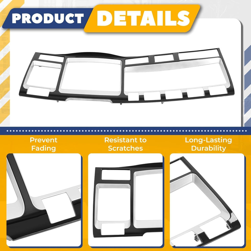Dashborad Meter Cluster Bezel Compatible with Kenworth W900 W900L