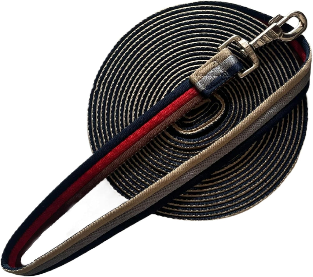 Premium Horse Training Lunge Line with Alloy Trigger Buckle for Accurate Equestrian Training of 26 Foot (8 Meters)