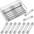 Frienda 20 Pcs Microwave Fuse, 20a 250v Slow-Blow Ceramic