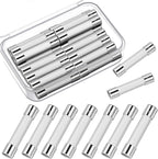 Frienda 20 Pcs Microwave Fuse, 20a 250v Slow-Blow Ceramic