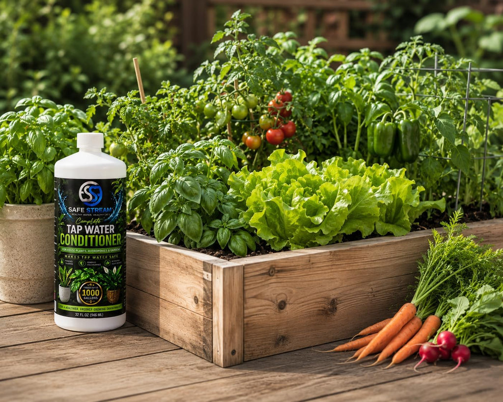 Complete Plant Dechlorinator & Tap Water Conditioner – Removes Chlorine & Chloramine for Hydroponics, House Plants