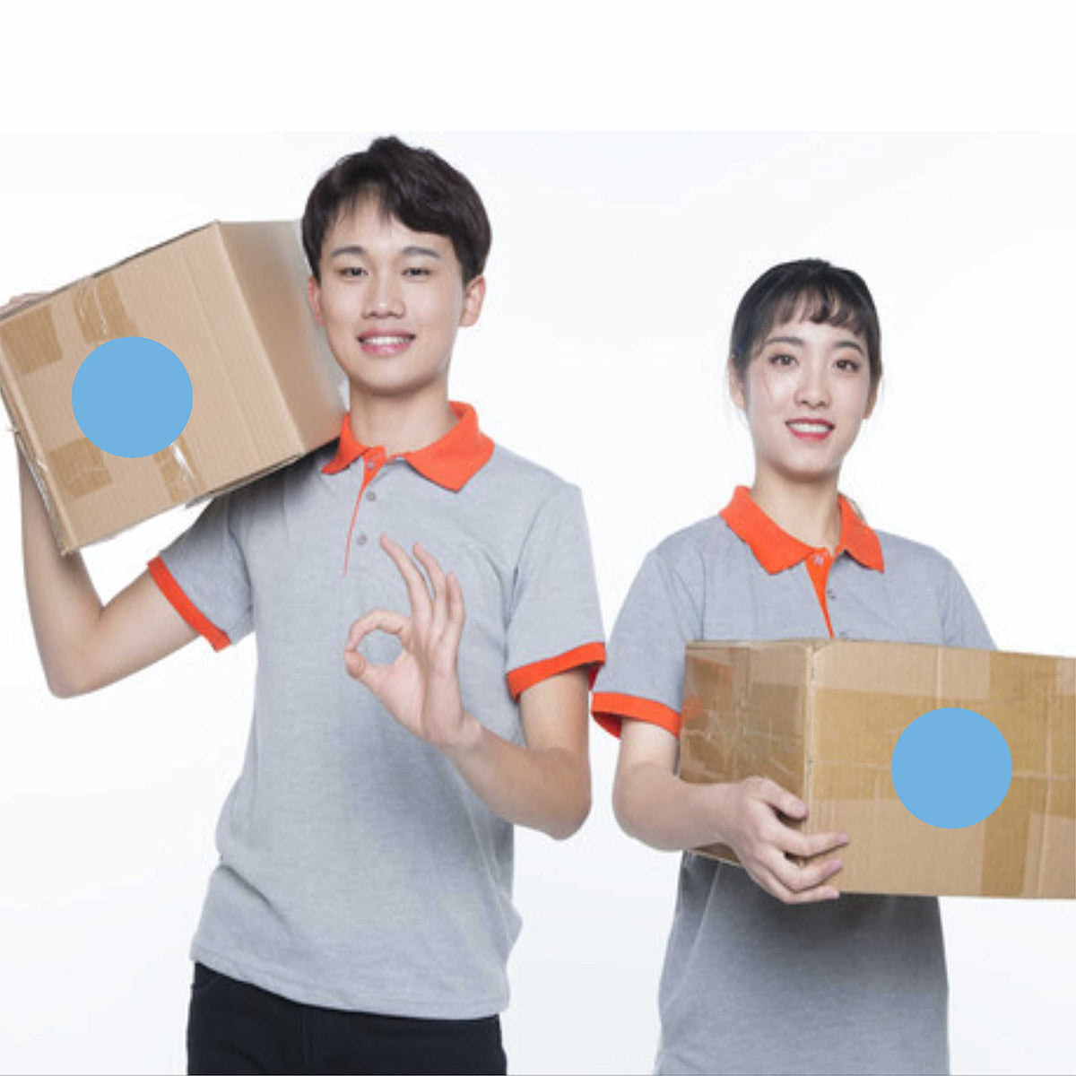 3 Inch Round Permanent Adhesive Color Cod Dot Stickers,500 per Dispenser Box Roll dots Label Inventory Circle