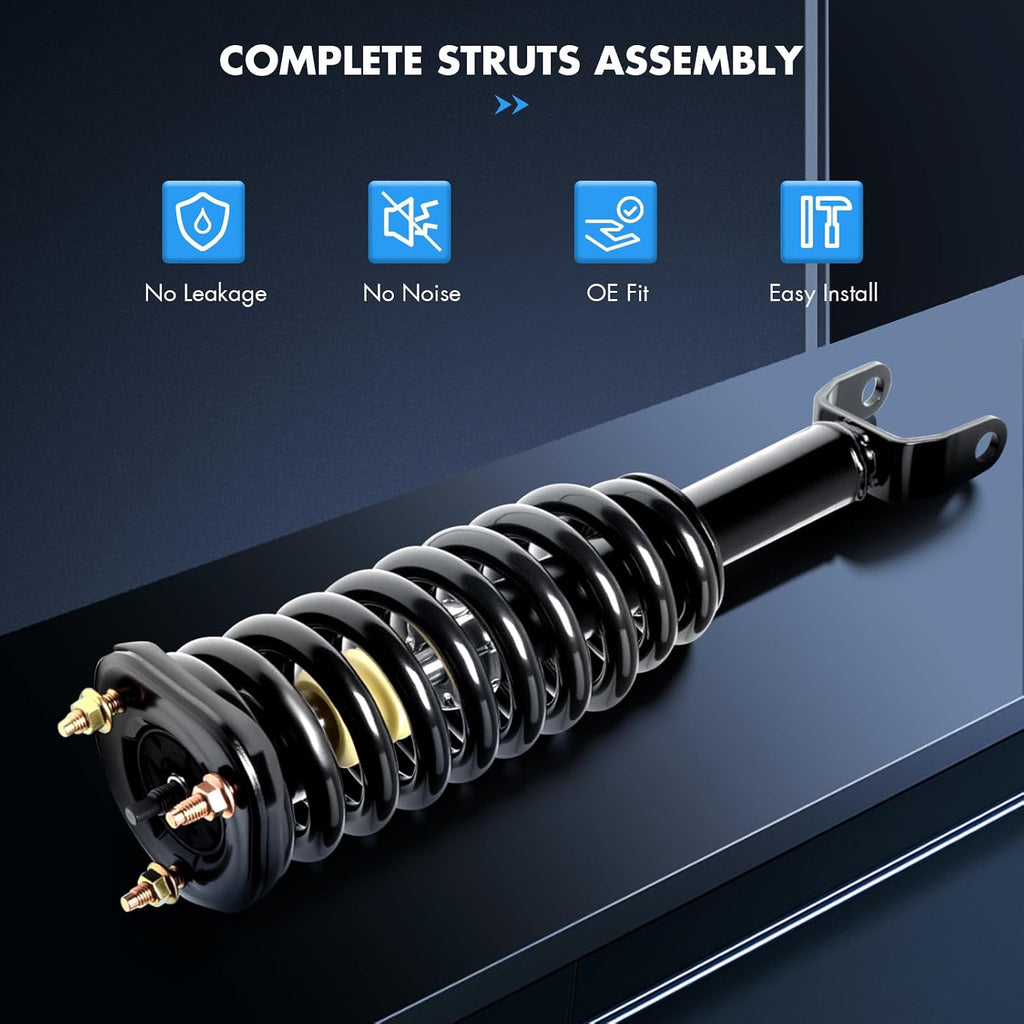 ASAPE 2PCS Front Struts Assembly Fit for 2005-2009 for Dodge Dakota 3.7L