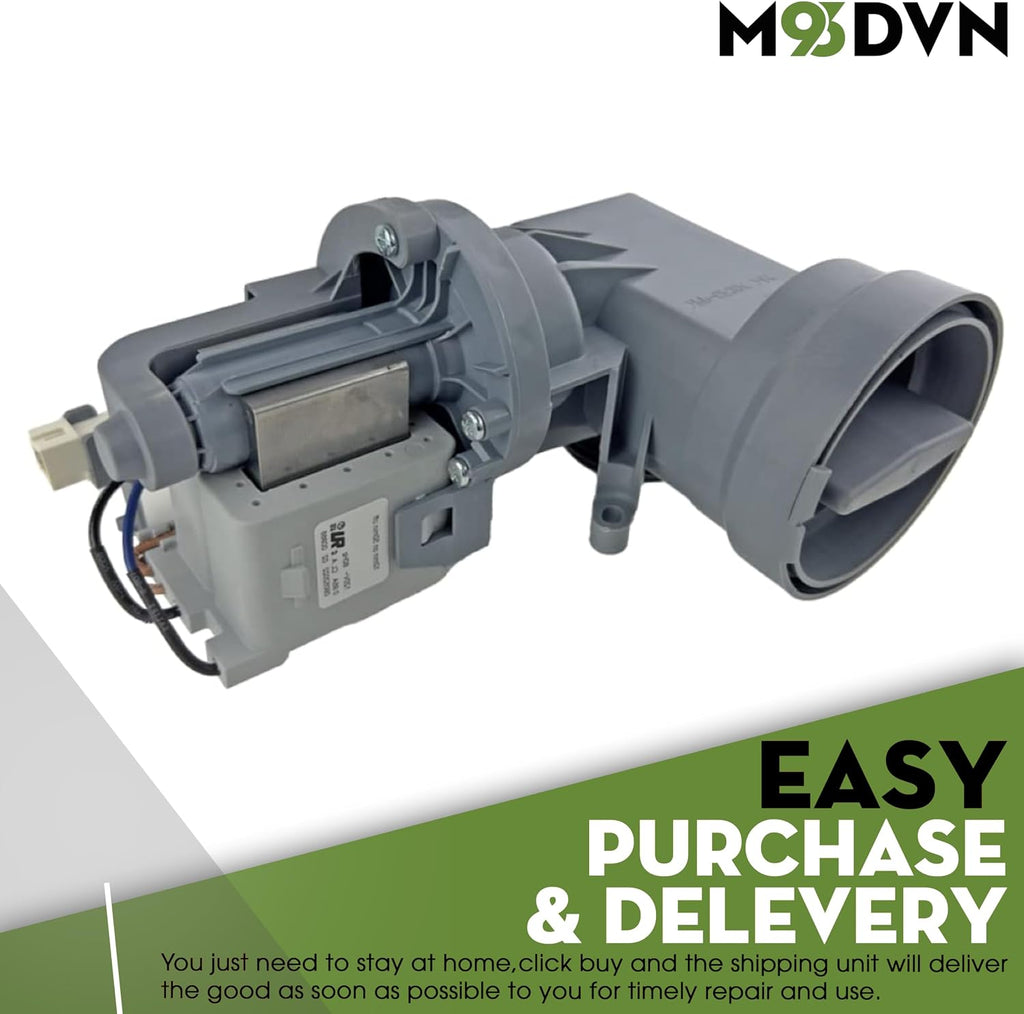 Drain Pump Replacement For Whirlpool WFW61HEBW1 WFW8540FW0 WFW70HEBW2 WFW8540FW1 WFW72HEDW0 WFW81HEDW0 WFW85HEFC1 WFW7540FW0 WFW85HEFC0 WFW7590FW0 WFW75HEFW0 WFW80HEBC2 WFW80HEBW2 Washing Machine