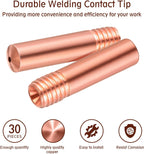 Honoson 30 Pack Mig Welding Contact Tips. 035" 11‑35 000068 for Mig Guns