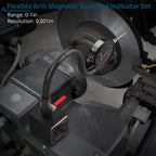 Dial Indicator Set Magnetic Base,0-1 Inch Range 0.001" Accuracy