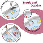 Poly Mailers 12x15.5 Inch, 50 Pack, Rainbow Self-Seal Shipping Bags