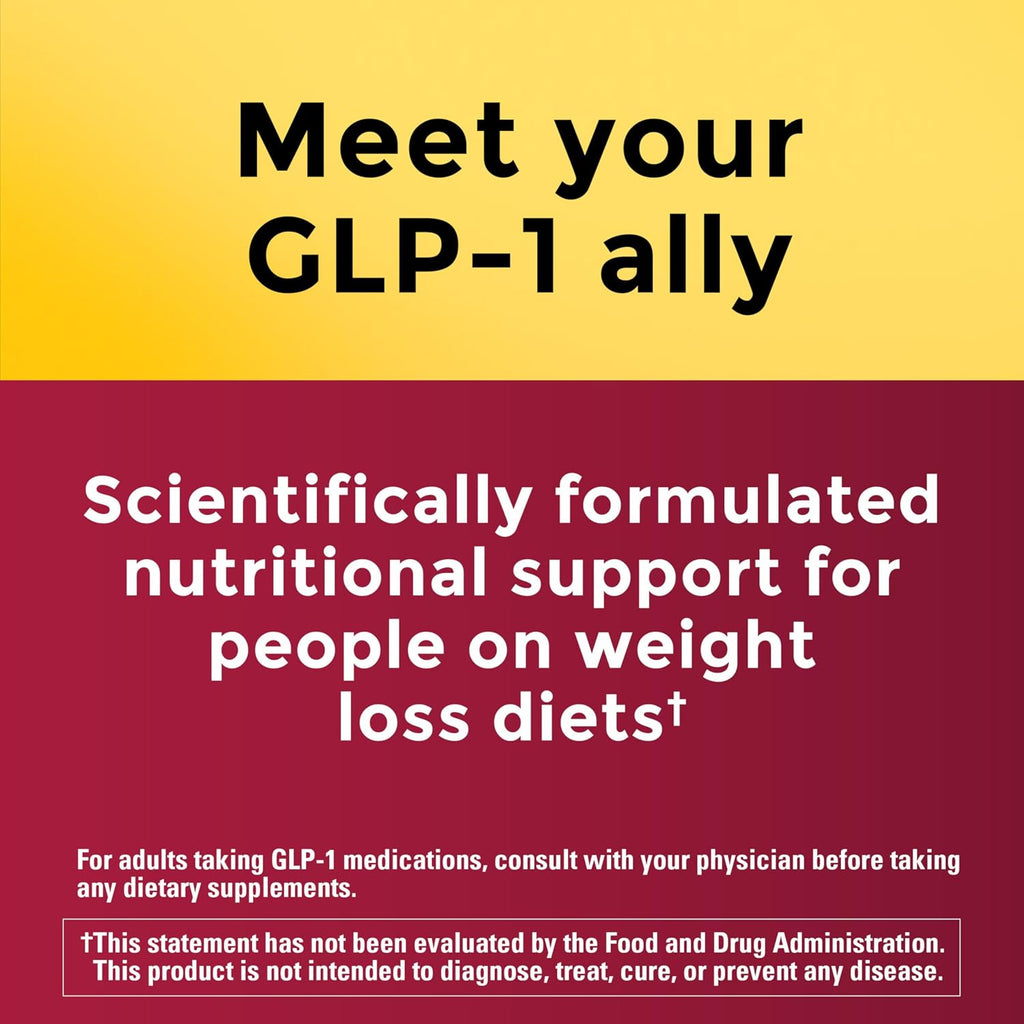 GLP-1 Companion Health Pack, Multivitamin for Women and Men, Magnesium, Calcium, Vitamin D & B12, Nutritional Support