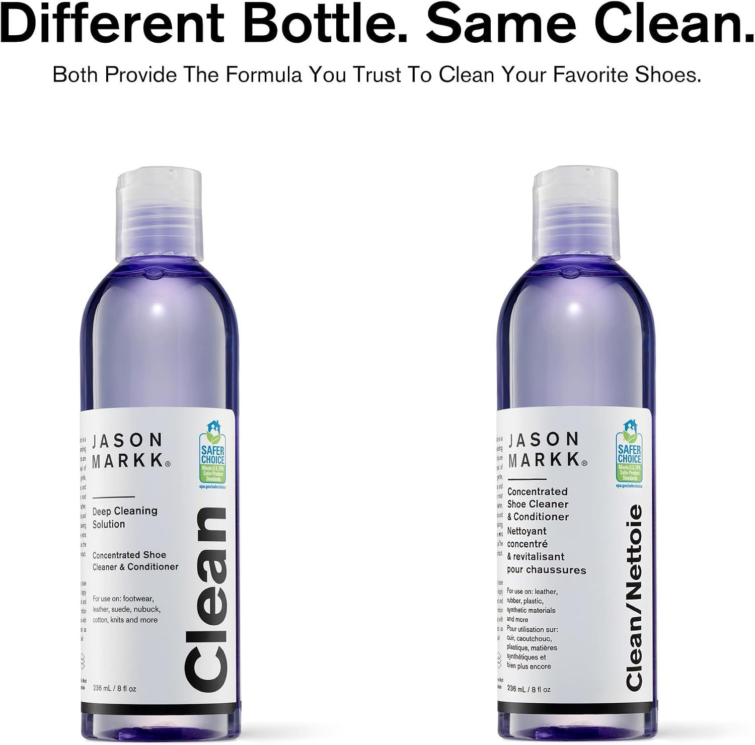 Deep Cleaning Solution, Shoe Cleaner, Cleans & Conditions, Sneaker Care, Ideal for Footwear, Safe for Leather, Suede
