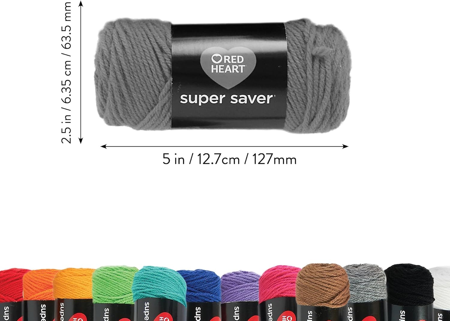 Super Saver Super Yarn Craft Kit for Crochet & Knitting & Amigurumi Projects