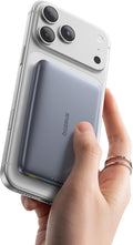 Picogo Magsafe Portable Charger, Qi2 15W 0.5" Ultra Slim 10000mAh Wireless Power Bank, 27W Fast Charging Magnetic