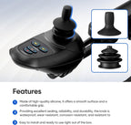 Electric Wheelchair Joystick Button Cap, Black, Suitable for Power Wheelchair Controllers