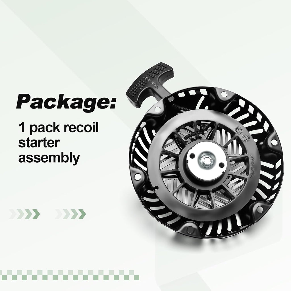 Recoil Starter Assembly with Pull Cord Compatible with Kohler CH255 CH260 CH270 5.5hp 6hp 7hp 208cc Engine for Lawn Mower Replace 1716502 1716501S 1716512S 1716512-S 1716501-S