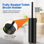 Toilet Brush and Holder for New Home Must Haves Wall Mounted