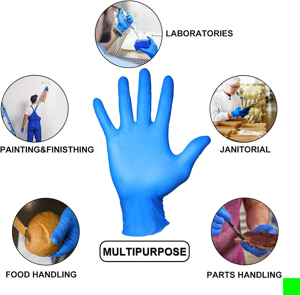 Nitrile Disposable Gloves，Powder Free, Cleaning Service Gloves, Latex Free