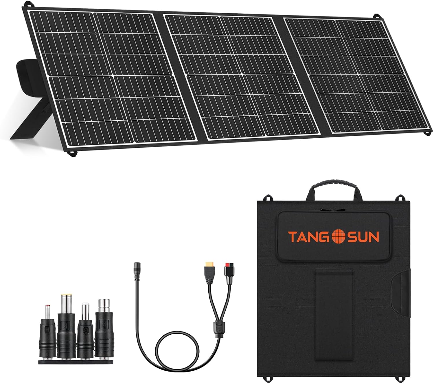 100W Solar Panel, Ultra-Light Portable Solar Panel, Mono 23.5% Efficiency | 20V Foldable Solar Charger for