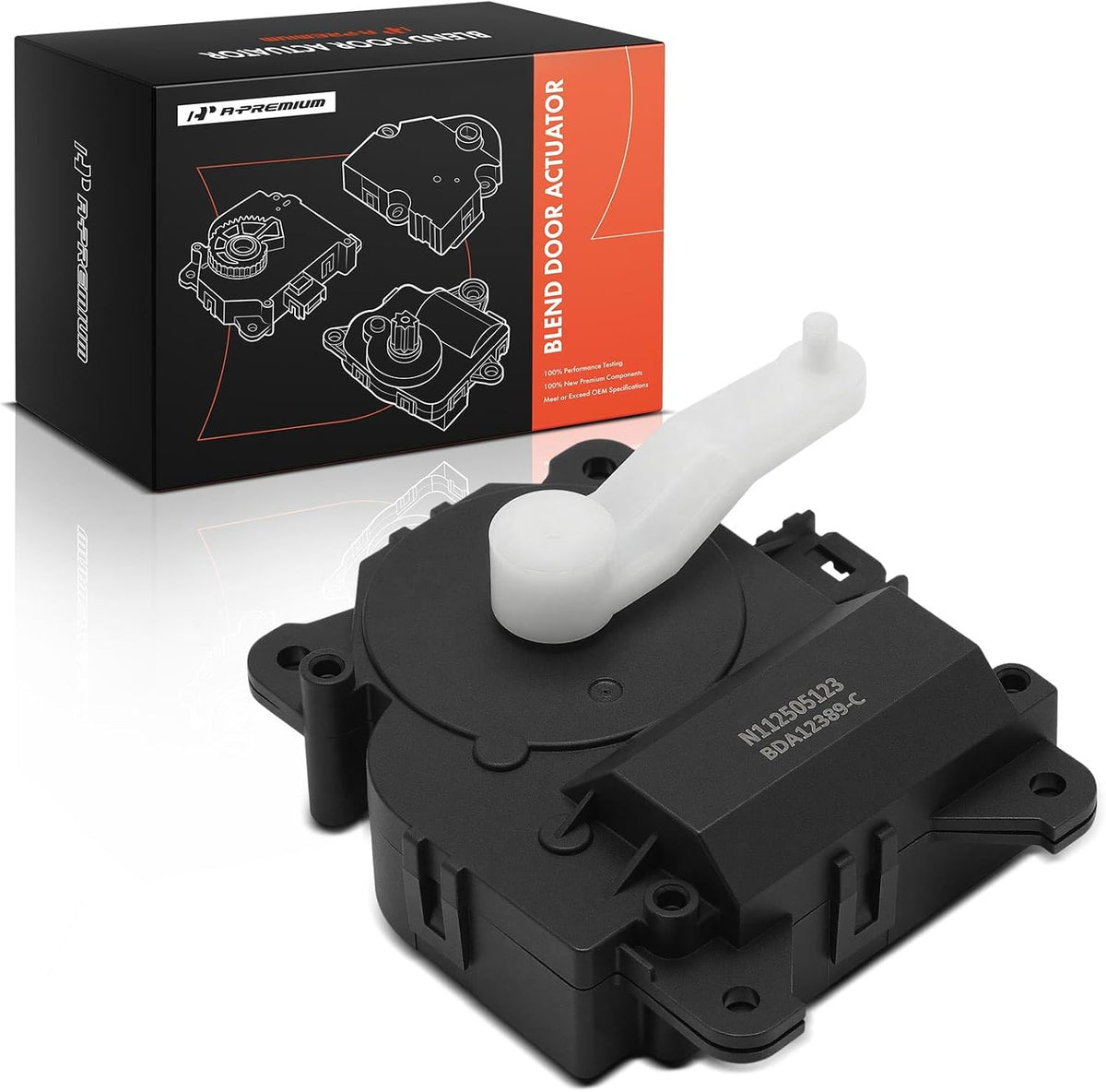 A-Premium HVAC Heater Blend Door Actuator Compatible with Toyota Sienna 2004 2005 2006, Right Main