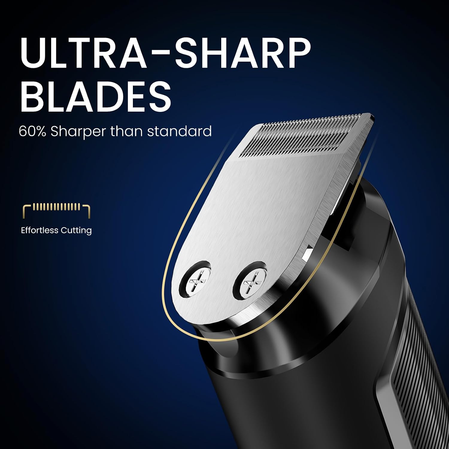 3-in-1 Beard Trimmer for Men, IPX6 Waterproof Electric Razor Shaver, Hair Mustache Body Nose Trimmer, Type-C Clippers