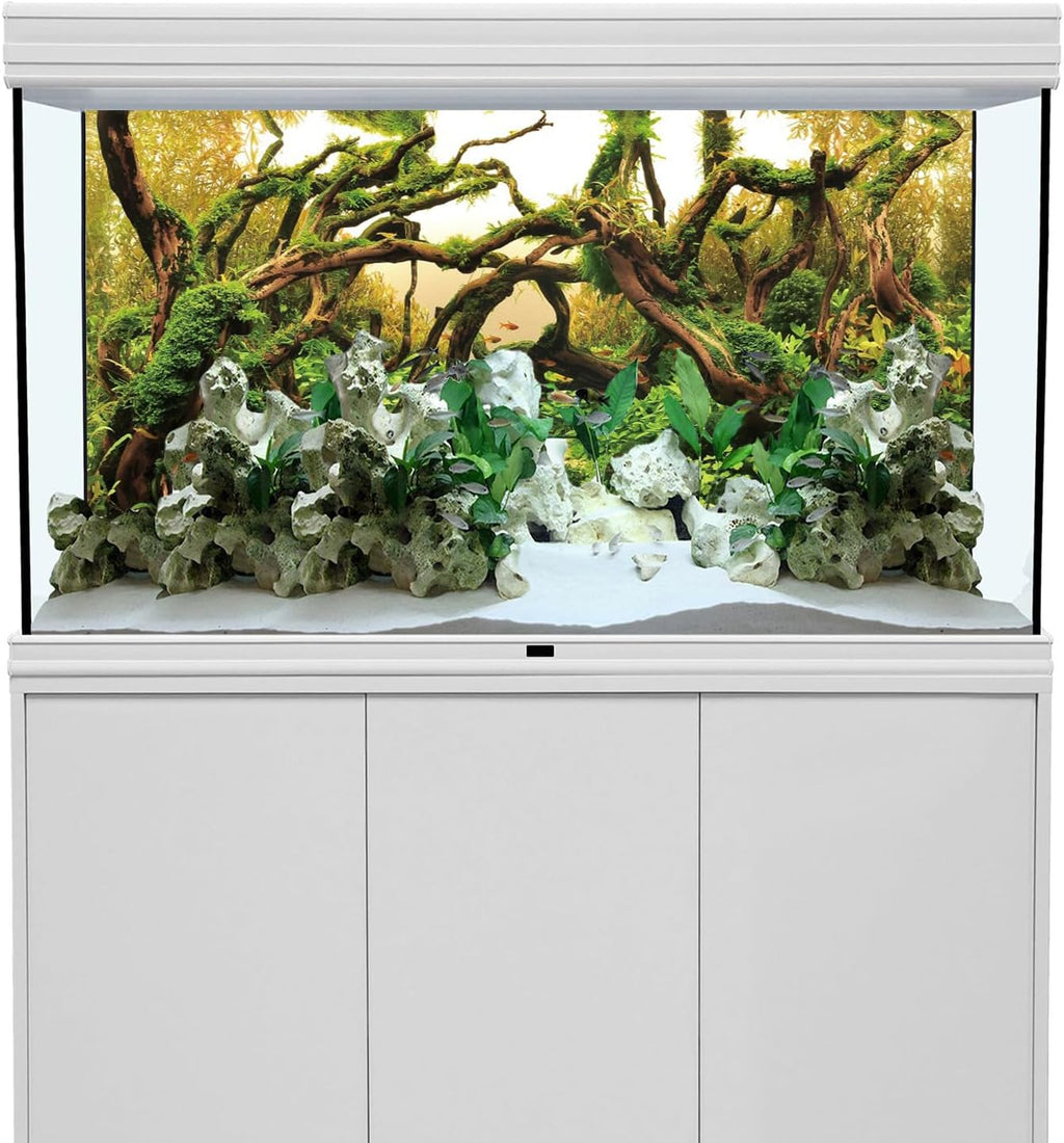 48x24 in Branches Aquarium Backdrop Aquatic Plant Fish Tank Background