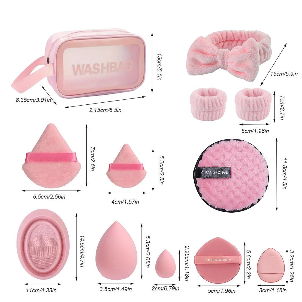 Makeup Brush Set, 42Pcs Makeup Tool Set Premium Synthetic Foundation Powder Concealers Eye Shadows Blush Makeup