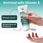 Hydrogel Wound Dressing Ointment - 4 oz Amorphous Hydrogel for Wound Care, Burns, Diabetic Ulcers - Enriched with