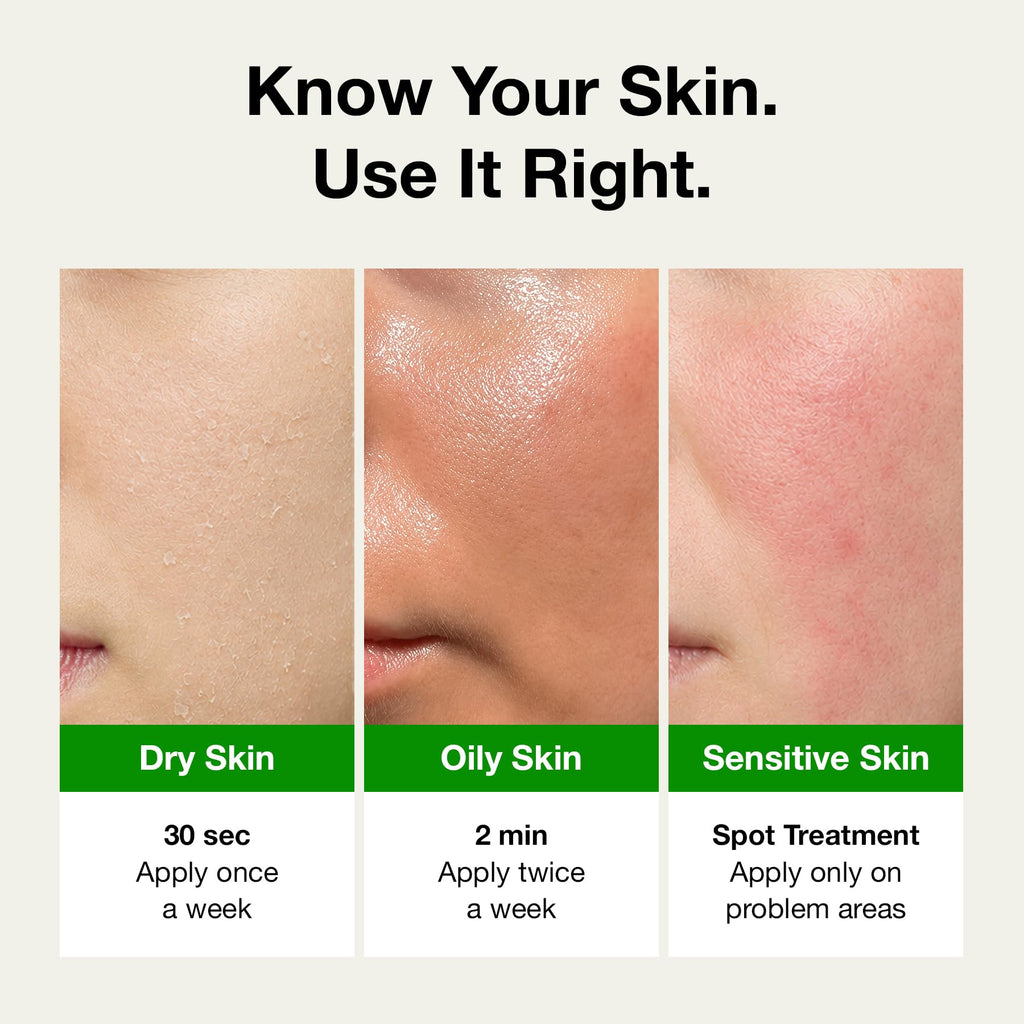 Green Tomato Pore Clay Mask Cleanser for Deep Cleansing, 4.05 fl oz
