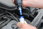 ColorFit Coupler & Plug Kit (5 Piece), T-Style 1/4" NPT Blue