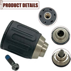 N092054 Keyless Chuck Replace for DEWALT DCD780 DCD785 DCD785 Drill with Left Hand Chuck Screw
