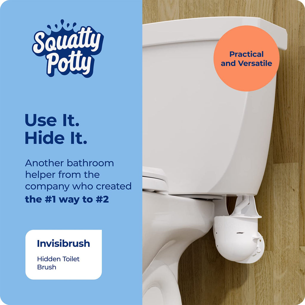 Invisibrush Hidden Toilet Brush with Holder