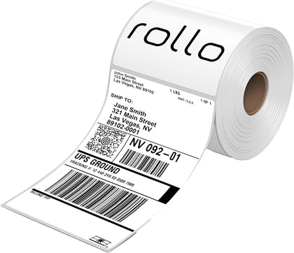 4x6 Direct Thermal Shipping Labels - 500 Label Roll | Commercial Grade 4x6 Thermal Label Roll for Shipping