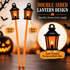Halloween Lantern Drink Stirrers, 36 Pack, 7 Inch Cocktail Sticks