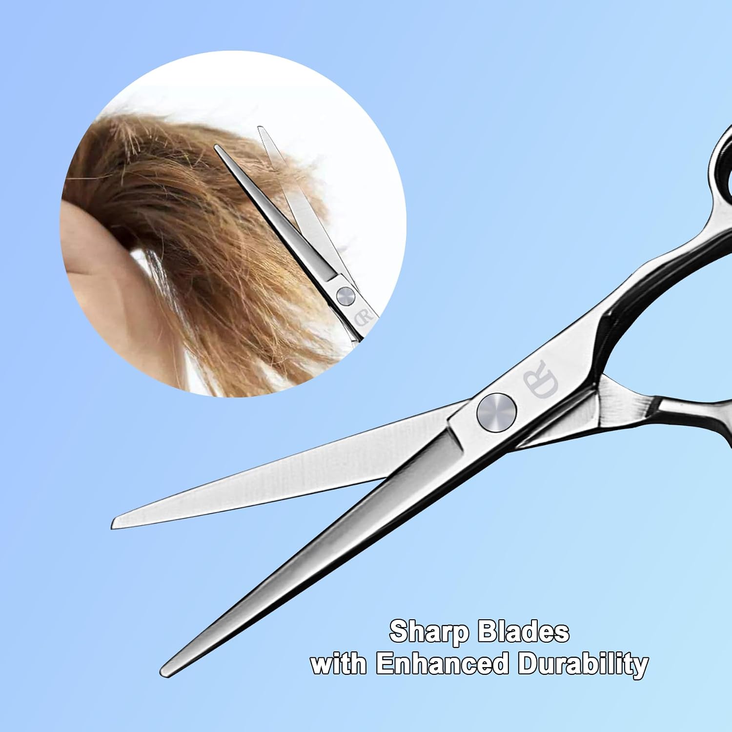 Hair Cutting Scissors Shears kit,Professional Edge Sharp Hair Scissors set,Barber Hairdressing Texturizing Thinning